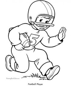 236x288 Football Coloring Pages Amp Sheets For Kids Bowls, Craft