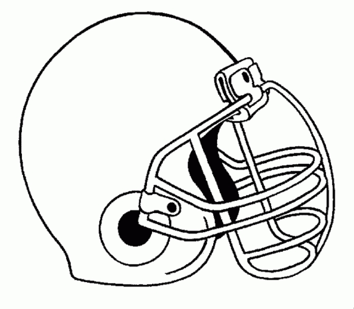 694x606 Football Coloring Pages For Kids Download