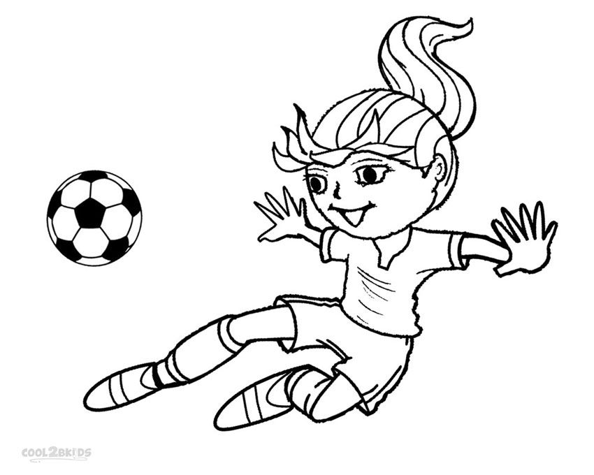 850x680 Printable Football Player Coloring Pages For Kids Cool2bkids