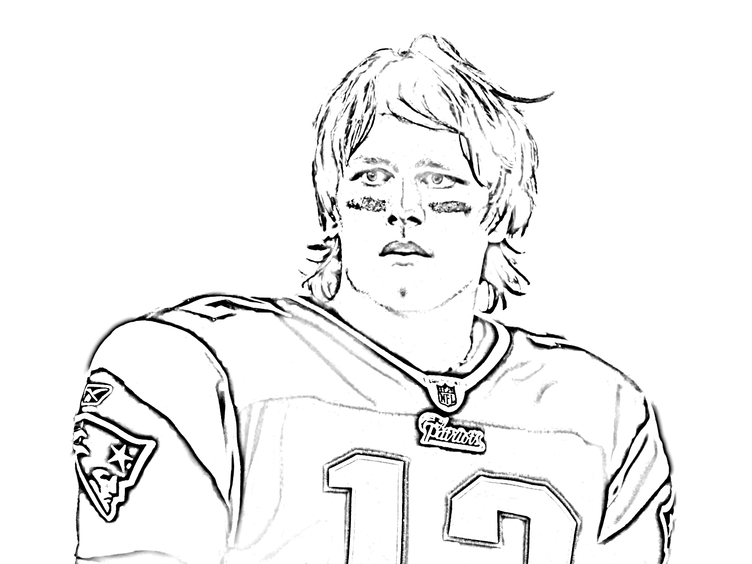 New England Patriots Coloring Pages With Logo Sheets Free 1500x1125 New England Patriots Coloring Pages With Logo Sheets Free