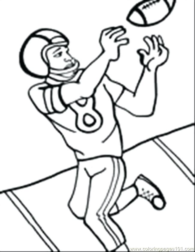 Free Football Coloring Pages 650x841 Free Football Coloring Pages