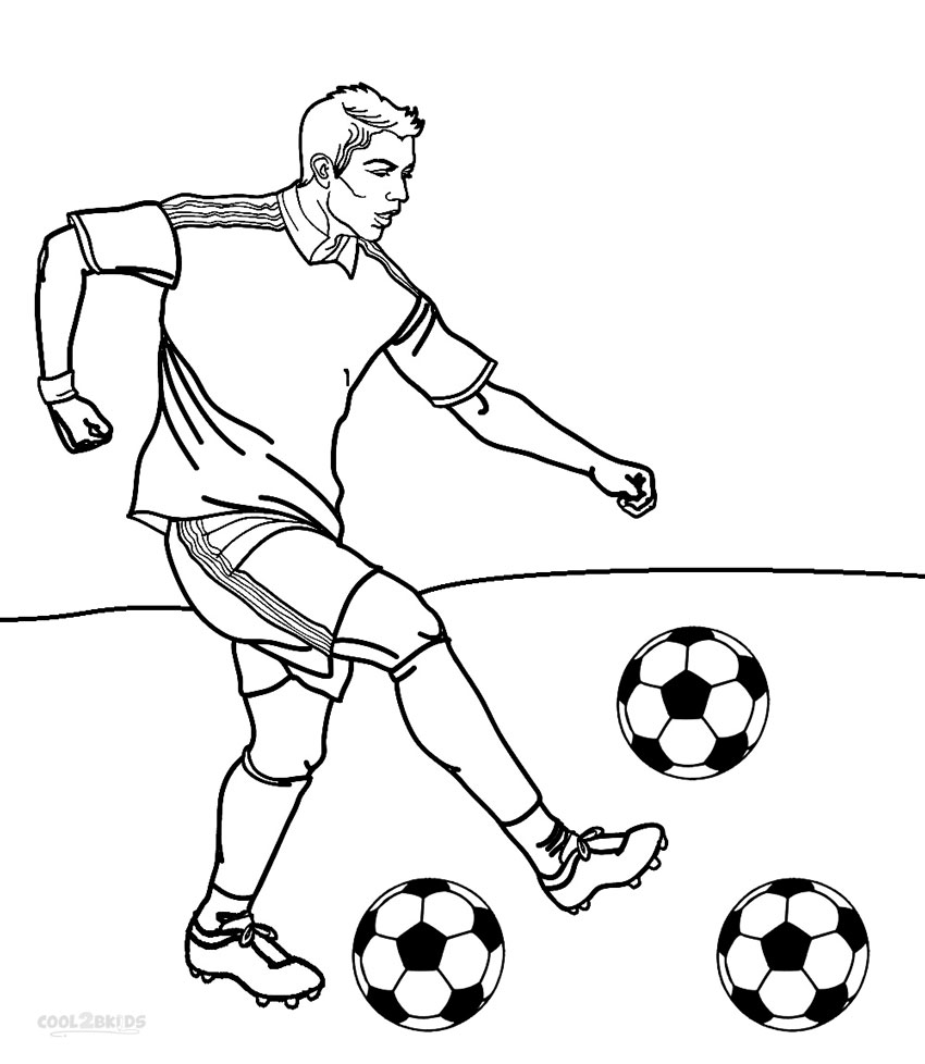 Football Player Coloring Pages Printable For Kids Cool2bkids 850x978 Football Player Coloring Pages Printable For Kids Cool2bkids