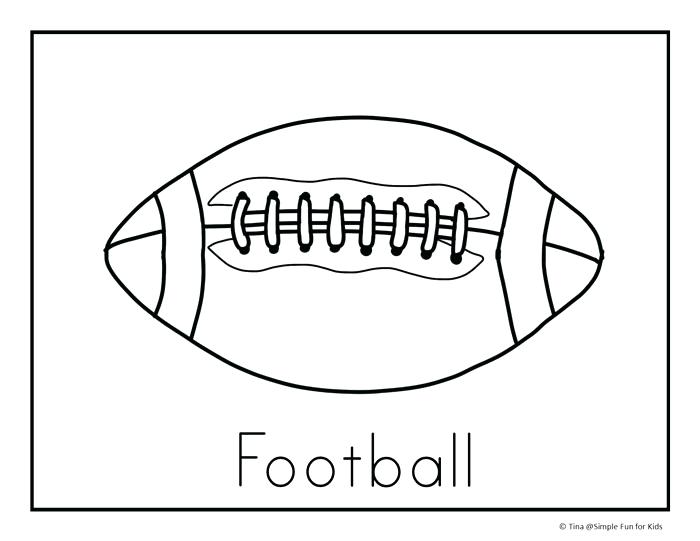 Coloring Page Football Get Ready For The Football Season 700x541 Coloring Page Football Get Ready For The Football Season