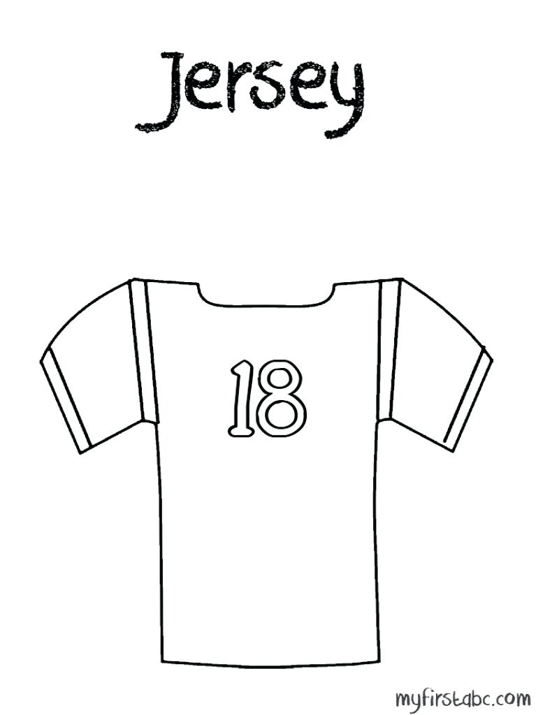 Football Jersey Coloring Page Football Jersey Colouring Pages Page 767x1024 Football Jersey Coloring Page Football Jersey Colouring Pages Page