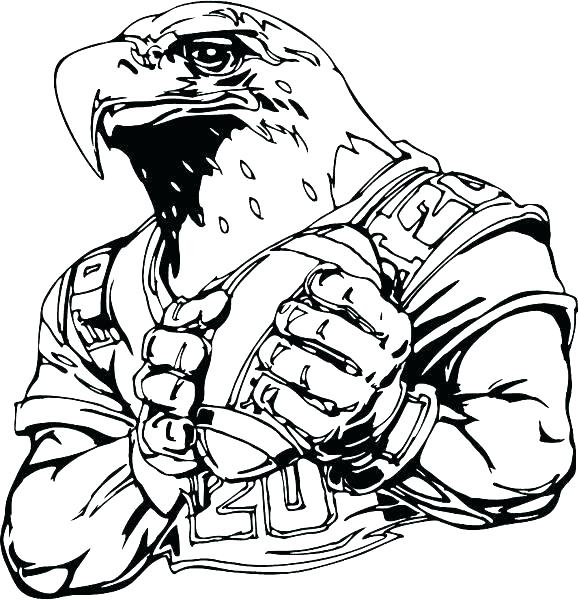 Coloring Pages Football College Logo Coloring Pages Football 579x600 Coloring Pages Football College Logo Coloring Pages Football