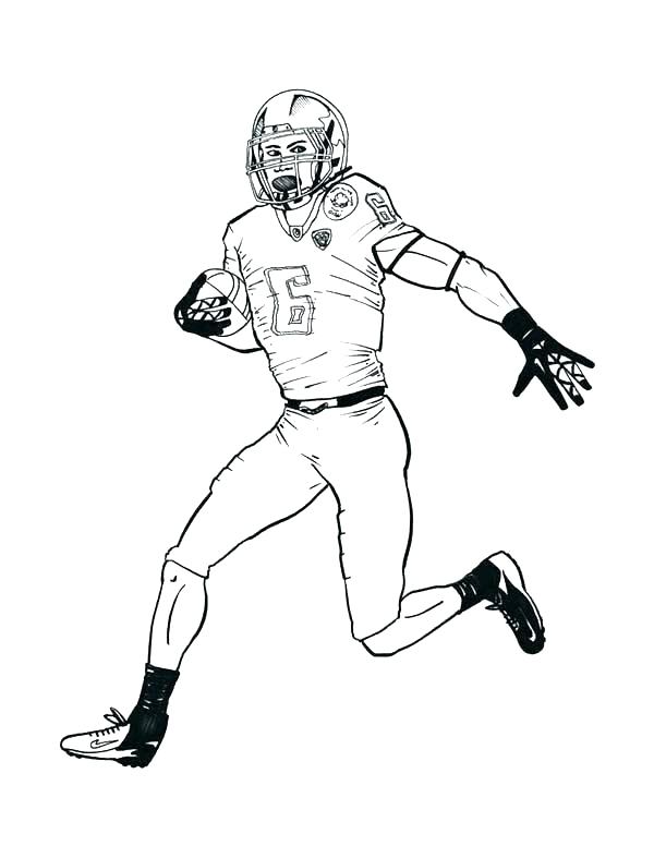 Coloring Pages Football Outline Of Football Equipment And A Book 600x776 Coloring Pages Football Outline Of Football Equipment And A Book
