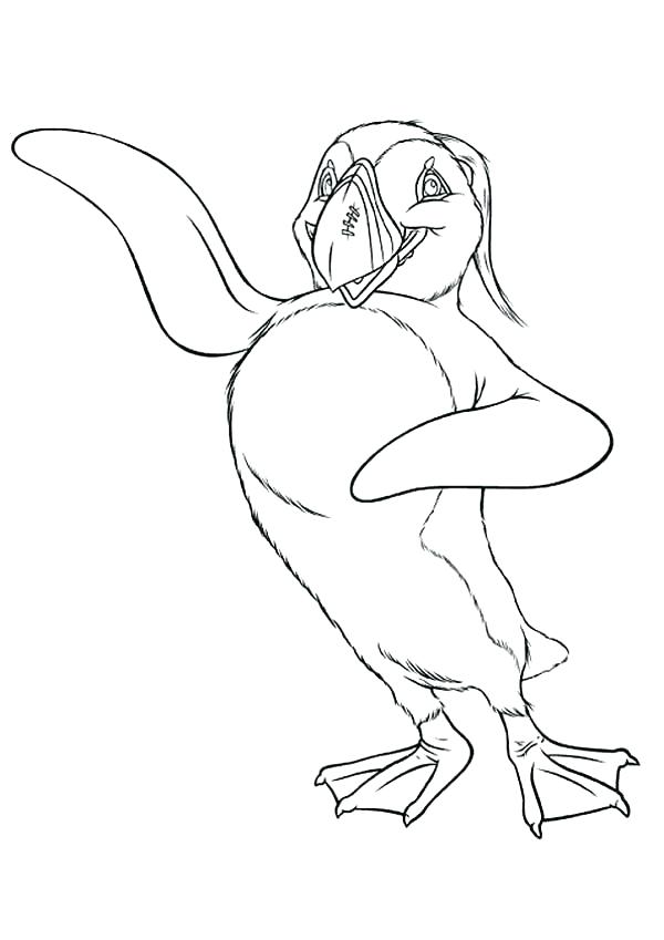 600x849 Feet Coloring Pages Coloring Pages Happy Feet The Mighty