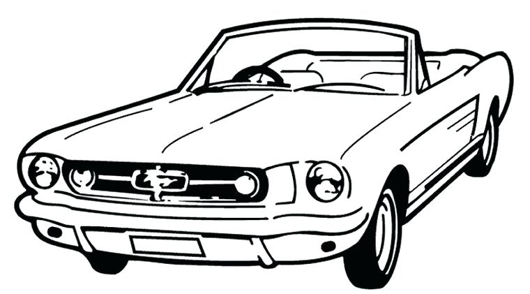 760x421 Mustang Car Coloring Pages Mustang Coloring Page Mustang Car