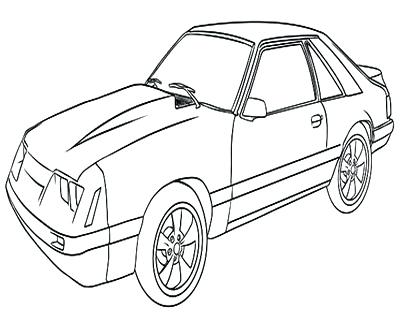 Ford Mustang Gt Coloring Pages at GetColorings.com | Free printable ...