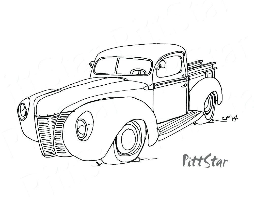 1000x773 Ford Coloring Pages Cars In Coloring Sheets Mustang Coloring Page