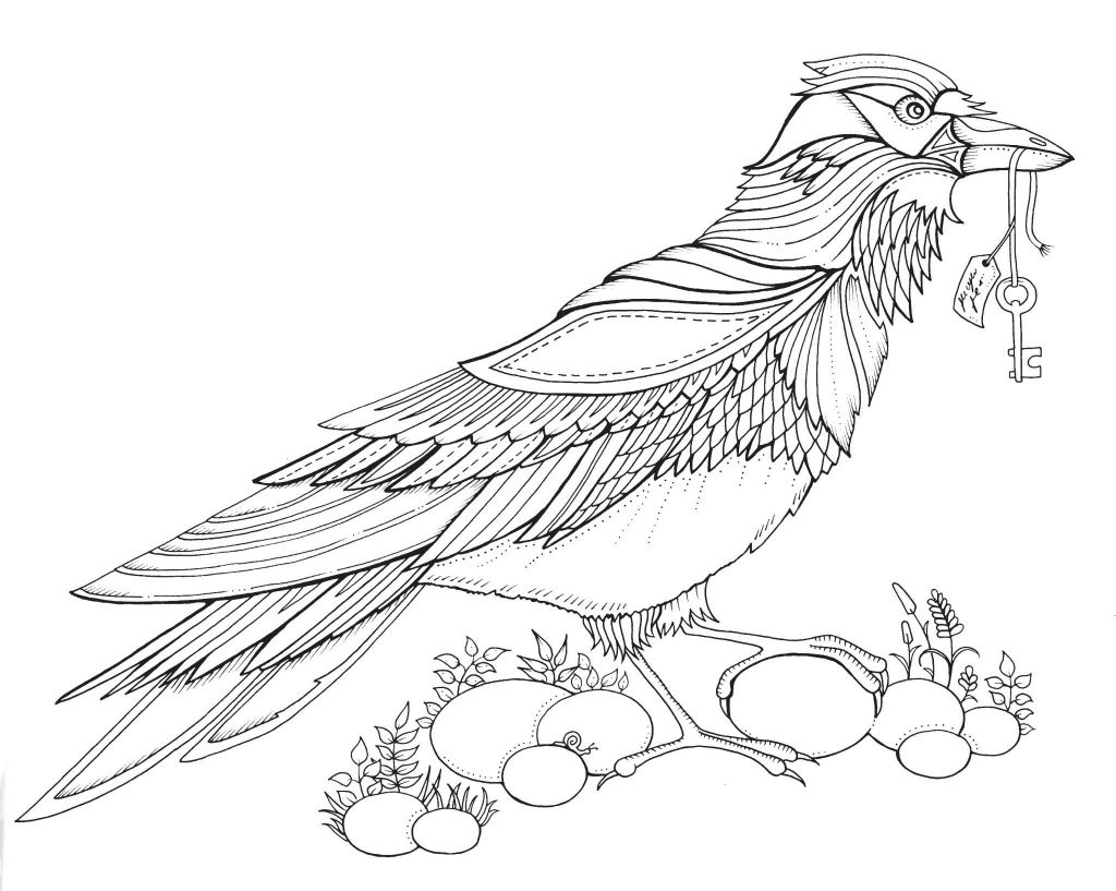 Forest Coloring Pages 1024x817 Forest Coloring Pages