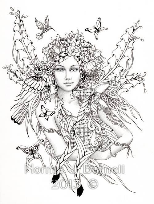 Fairy Of The Forest 500x662 Fairy Of The Forest