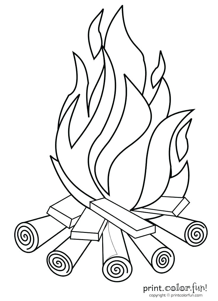 Forest Fire Coloring Pages at GetColorings.com | Free printable ...