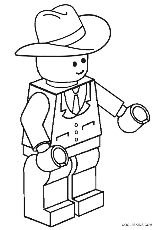 Printable Cowboy Coloring Pages For Kids Cool2bkids 500x733 Printable Cowboy Coloring Pages For Kids Cool2bkids
