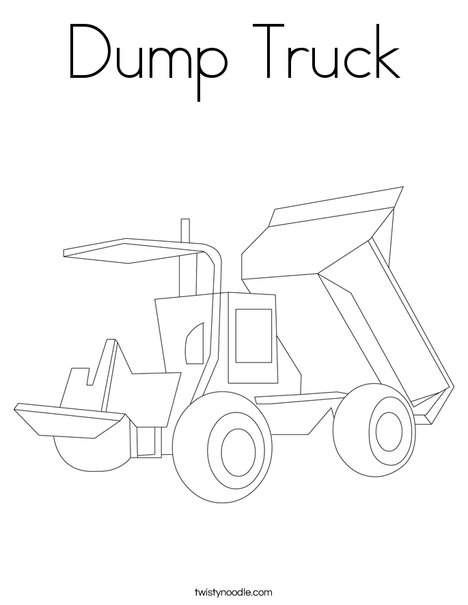 Dump Truck Coloring Page 468x605 Dump Truck Coloring Page