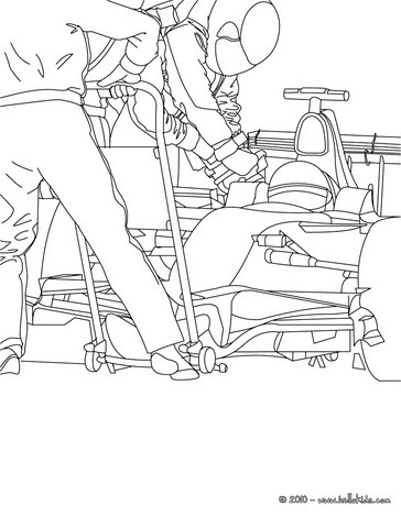 Formula One Coloring Pages 364x470 Formula One Coloring Pages