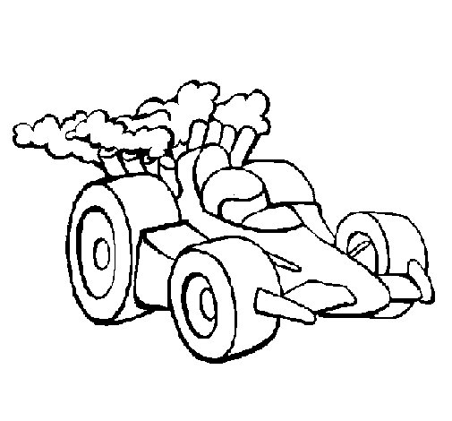 Formula One Car Coloring Page 505x470 Formula One Car Coloring Page