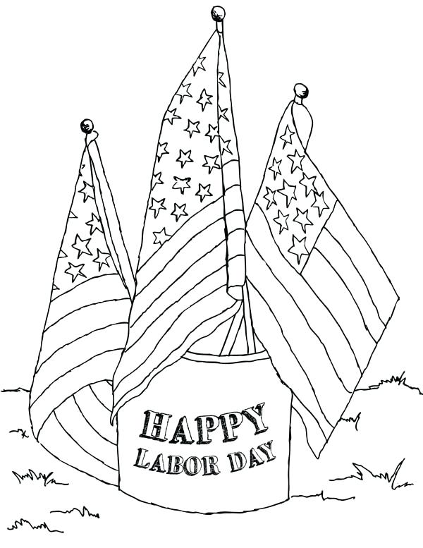 600x777 Labor Day Coloring Page Color Free Coloring Fountain Colorado