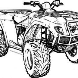 Four Wheeler Coloring Pages at GetColorings.com | Free printable ...