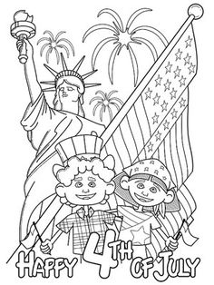 236x314 4th Of July Coloring Pages Free, Holidays And Craft