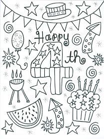 209x280 4th Of July Coloring Page Independence Day Theme Weekly Home