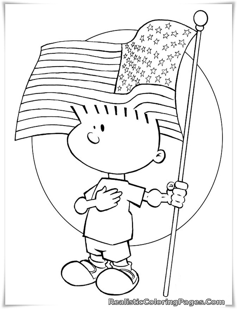 819x1069 4th Of July Coloring Pages For Toddlers