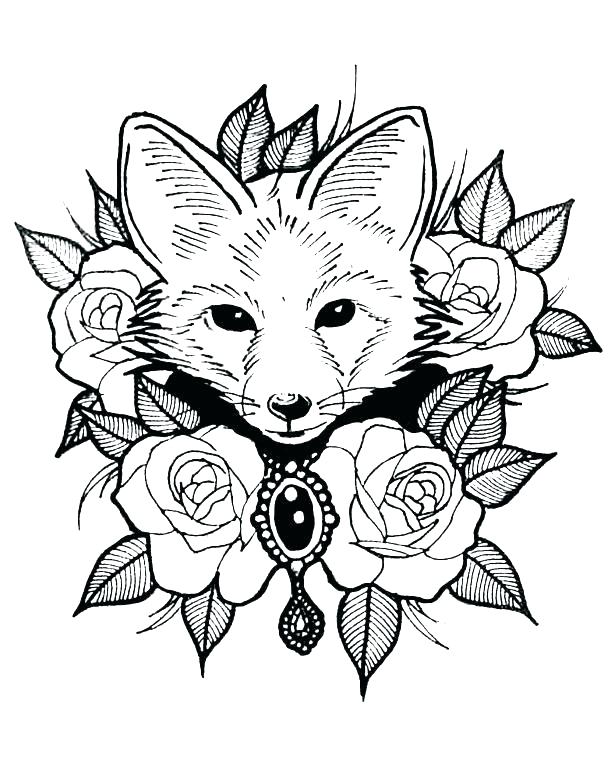 Red Fox Coloring Pages Fox Coloring Pages Packed With Fox Coloring 615x767 Red Fox Coloring Pages Fox Coloring Pages Packed With Fox Coloring