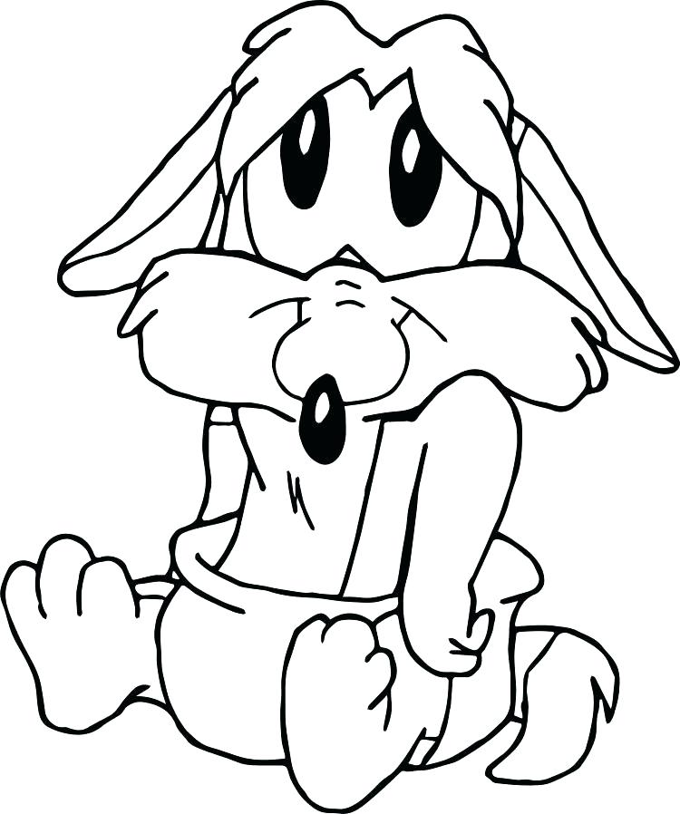 750x898 Baby Fox Coloring Pages Baby Horse Coloring Pages Medium Size