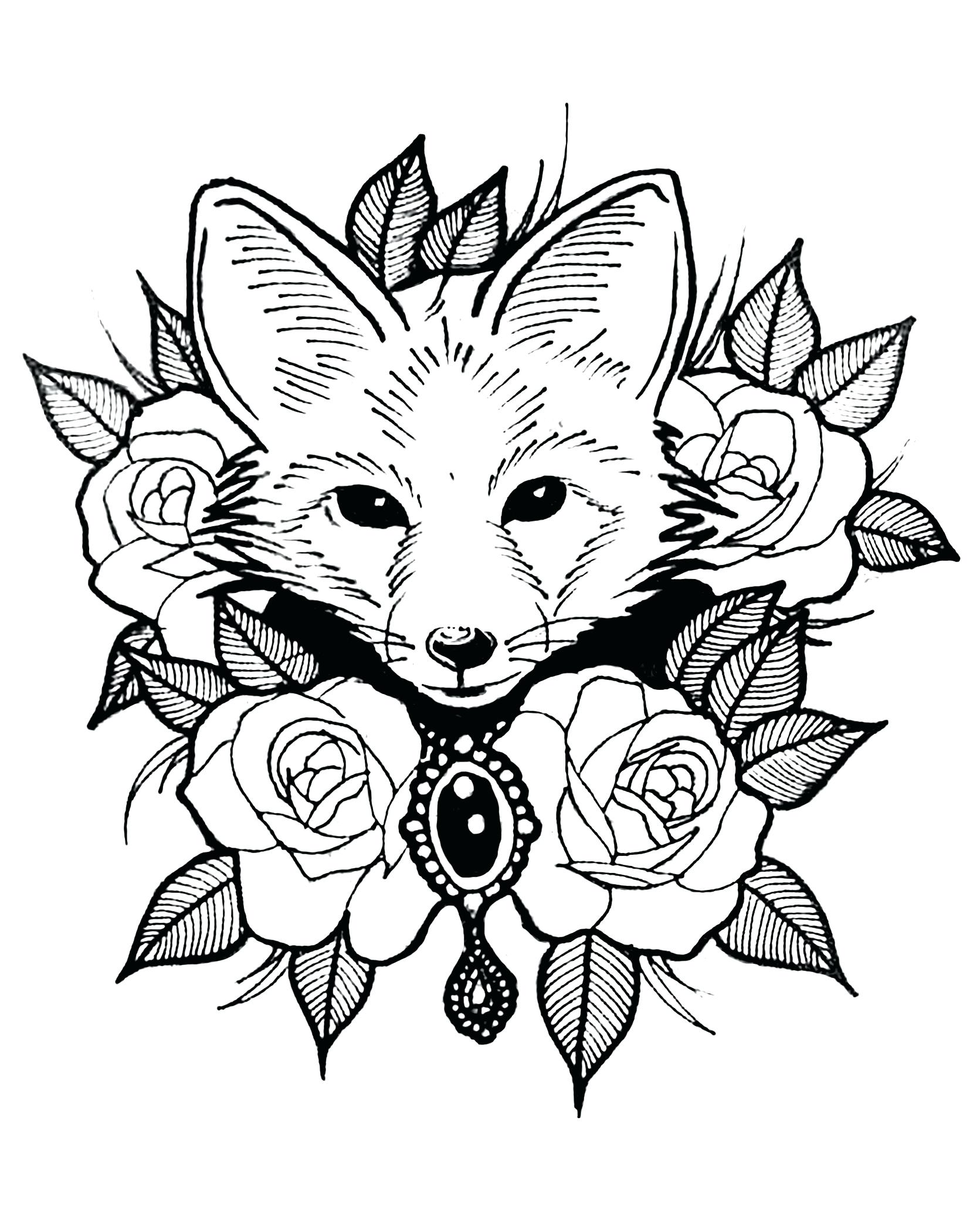 Imagination Fox Pictures To Print Coloring Pages Of Foxes Coloring 1671x2083 Imagination Fox Pictures To Print Coloring Pages Of Foxes Coloring