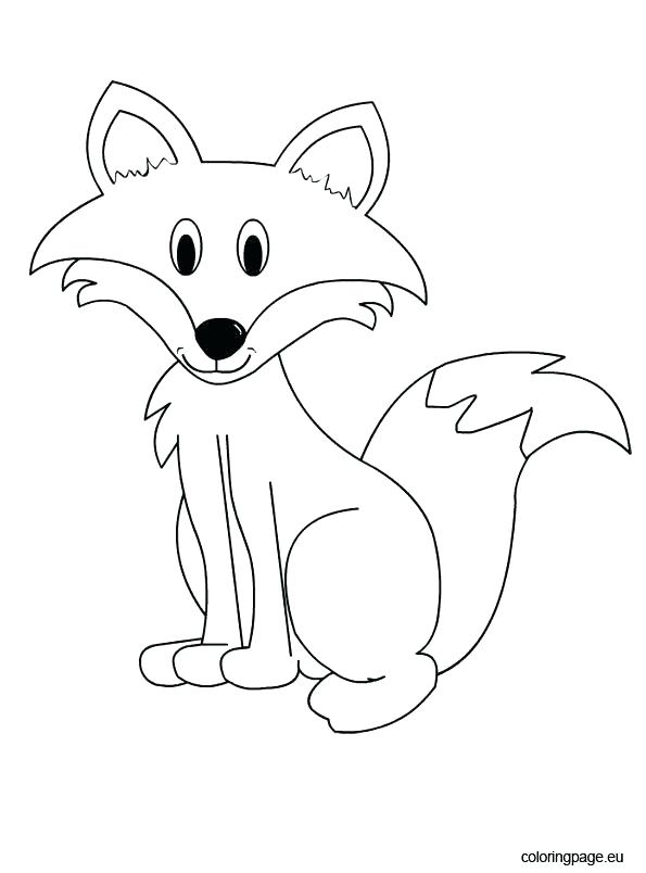 595x804 Red Fox Coloring Pages Coloring Pages Foxes Coloring Pages