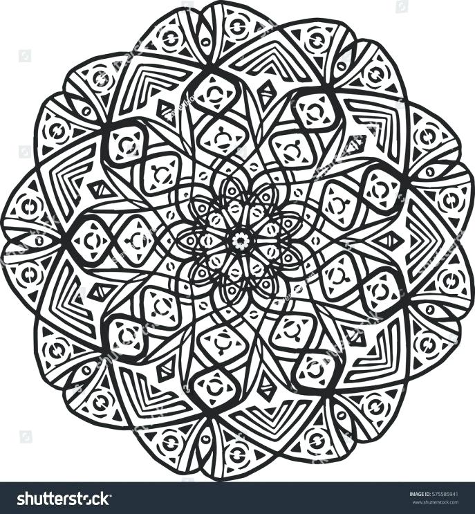 Fractal Coloring Pages Medium Size Of Coloring Pages Printable 687x743 Fractal Coloring Pages Medium Size Of Coloring Pages Printable