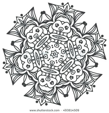 Fractal Coloring Pages Vintage Fractal Coloring Book Fractal Art 450x470 Fractal Coloring Pages Vintage Fractal Coloring Book Fractal Art
