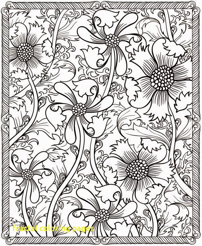 Fractal Coloring Pages With Fractal Coloring Pages Printable 650x791 Fractal Coloring Pages With Fractal Coloring Pages Printable