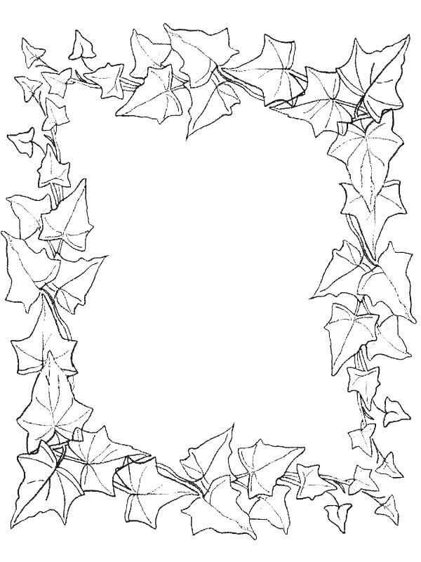 600x800 54 Best Coloring Pages Frames And Borders Images