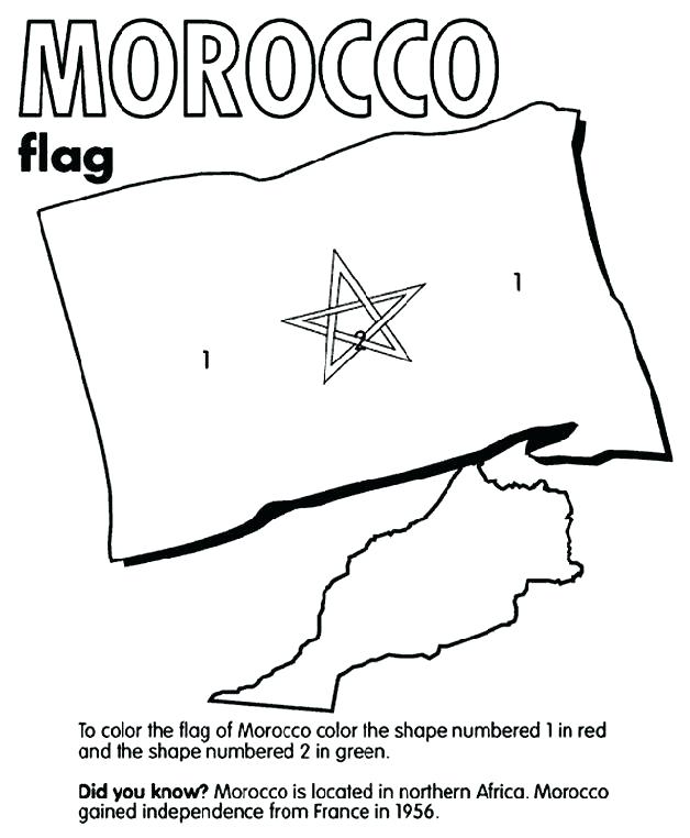 French Flag Coloring Page Turkey Flag Coloring Page Morocco 628x762 French Flag Coloring Page Turkey Flag Coloring Page Morocco