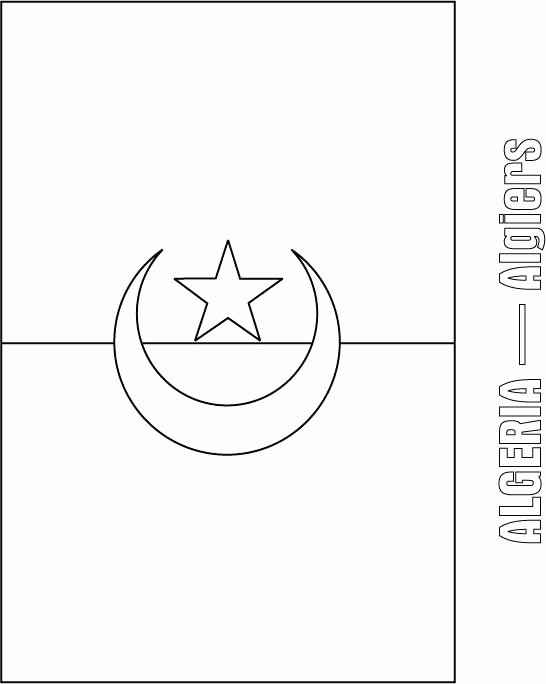 Geography For Kids France Flag Coloring Page Algeria Flag Coloring 546x684 Geography For Kids France Flag Coloring Page Algeria Flag Coloring