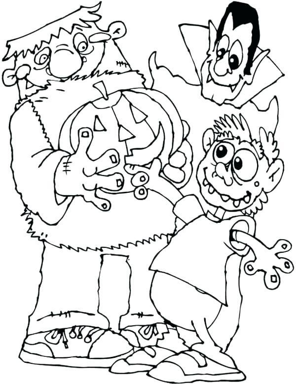 600x779 Frankenstein Coloring Page Tall Coloring Page Frankenstein
