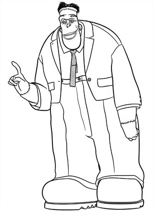 600x840 Hotel Transylvania Coloring Pages 435370