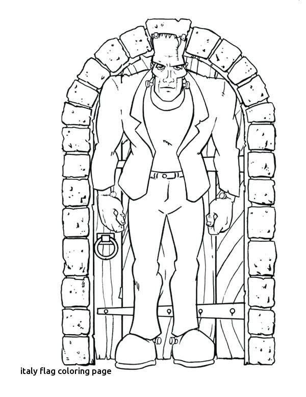 Frankenstein Coloring Pages To Print Vodacifo For Italy Flag 600x777 Frankenstein Coloring Pages To Print Vodacifo For Italy Flag
