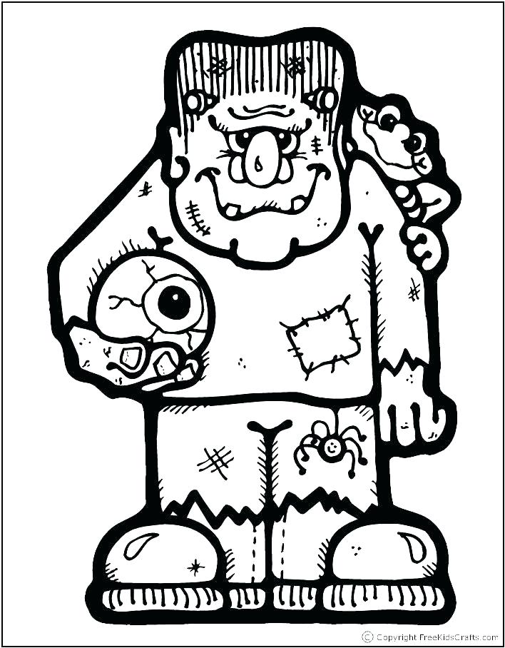 Frankenstein Coloring Page 708x908 Frankenstein Coloring Page