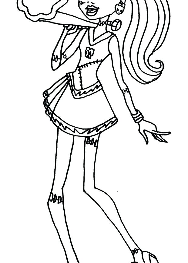 Monster High Frankie Coloring Pages Stein Monster High Coloring 620x864 Monster High Frankie Coloring Pages Stein Monster High Coloring