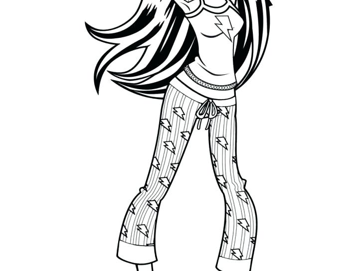 Frankie Stein Coloring Pages Monster High Coloring Pages Abbey 700x544 Frankie Stein Coloring Pages Monster High Coloring Pages Abbey