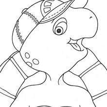 Franklin Coloring Pages 220x220 Franklin Coloring Pages