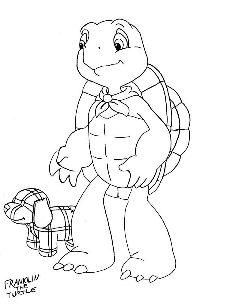 Franklin Turtle Coloring Sketch Free Download,httpcolorasketch 786x1016 Franklin Turtle Coloring Sketch Free Download,httpcolorasketch
