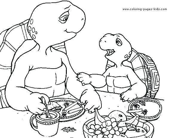 Franklin Coloring Pages Awesome Coloring Pages Fee The Turtle 590x465 Franklin Coloring Pages Awesome Coloring Pages Fee The Turtle