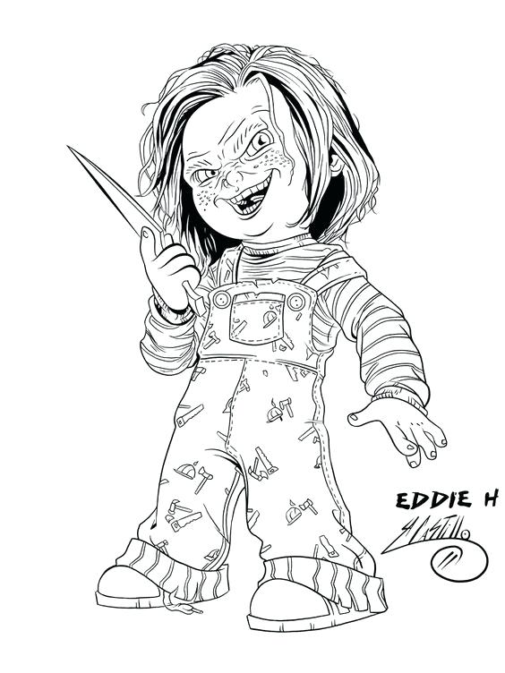 564x752 Freddy Krueger Coloring Pages Doll Coloring Pages Printable