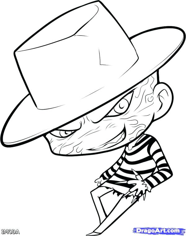 Freddy Krueger Coloring Pages Colouring Pages Freddy Krueger 600x763 Freddy Krueger Coloring Pages Colouring Pages Freddy Krueger