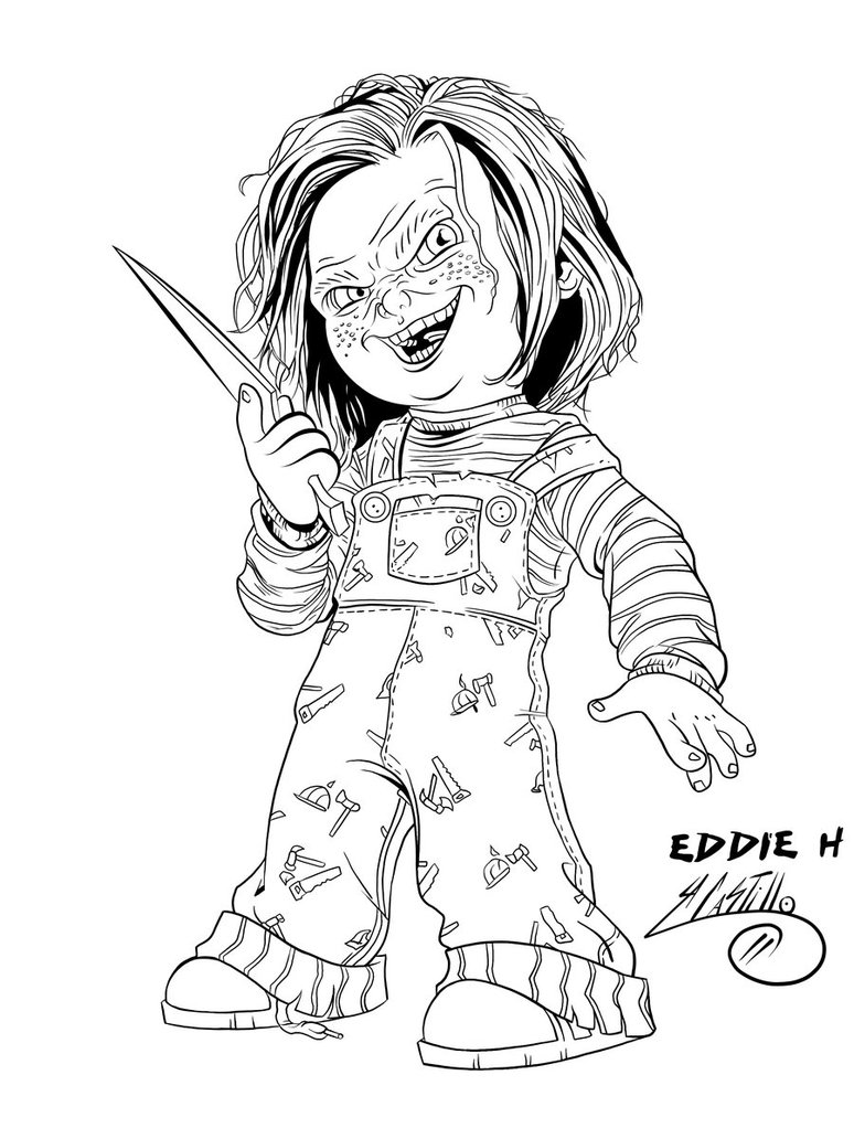 Chucky Doll Coloring Pages Printable Coloring Pages Pyrography 774x1032 Chucky Doll Coloring Pages Printable Coloring Pages Pyrography