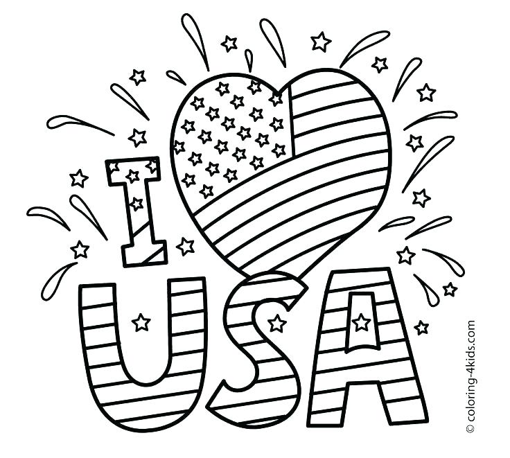 Fourth Of July Coloring Pages Free Printable Of Coloring Pages 736x661 Fourth Of July Coloring Pages Free Printable Of Coloring Pages