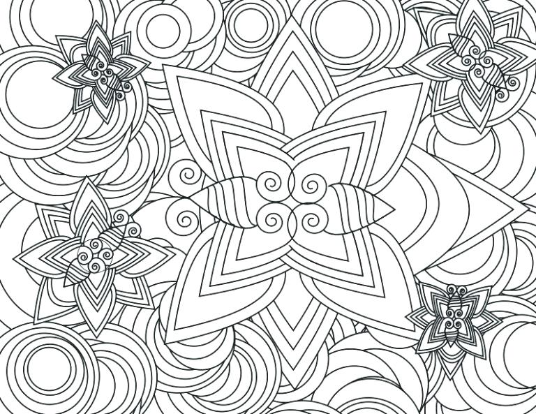 768x593 Free Abstract Coloring Pages Abstract Coloring Pages Images Best